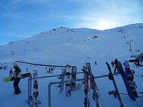 Base of ski area
