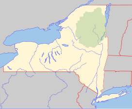 Stark Hills is located in New York Adirondack Park