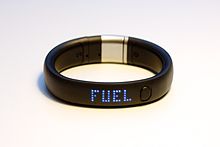 Cinturino Nike FuelBand in acciaio nero