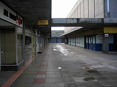 The old Drake Circus shopping mall was demolished in 2004.