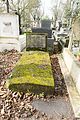 Tombe de Nicolas Tcheidze et d'Alexandra Taganova (Paris, Cimetière du Père-Lachaise, 2019).