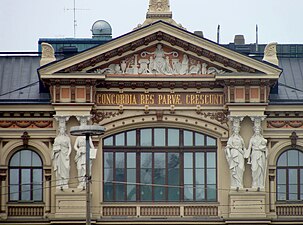 "Goddess of Art" and Caryatids[7]