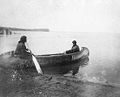 Image 15Ojibwa women in a canoe, Leech Lake, 1909 (from History of Minnesota)