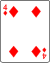 4 of diamonds