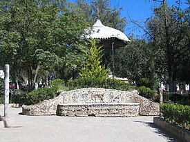 Praça em San Luis de la Paz