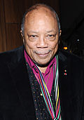 El músico y productor estadounidense Quincy Jones