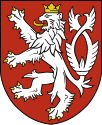 شعار التشيك (1992، مستمد من شعار مملكة بوهيميا، القرن الثالث عشر)