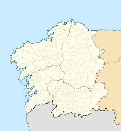 2022 Primera División RFEF play-offs is located in Galicia