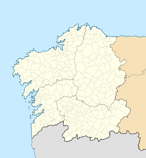 2018–19 Tercera División is located in Galicia