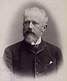 Photograph of Russian composer, Pyotr Ilyich Tchaikovsky, c. 1888