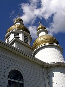 Ukrainian Catholic church in Simpson