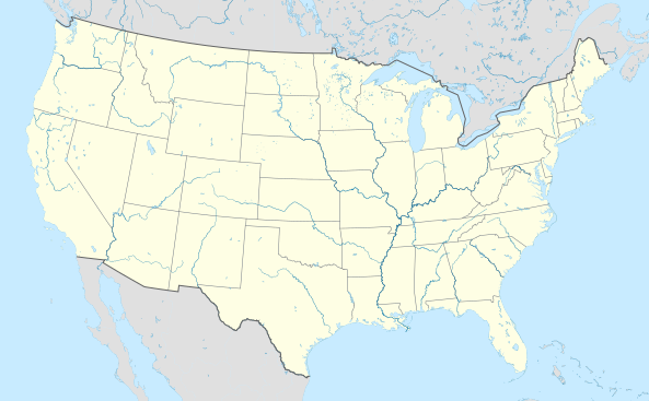 National Arena League is located in the United States