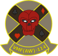 Digitized VMF(AW)-114 Insignia