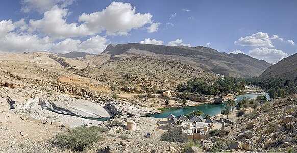 Wadi Bani Khalid, by Richard Bartz