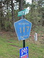 Marker for Webster Parish Road 117