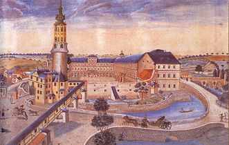 Wilhelmsburg, Weimar, c 1730, built in the 1650s and destroyed by fire in 1774