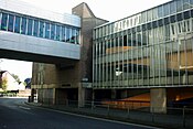 The Westgate car park and skyway to the shopping centre