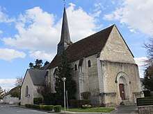 alt=L'église Saint-Laurent de Vicq-sur-Nahon en 2013.