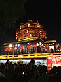 Jinxian Gate at night