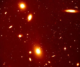 VIMOS images the 500 million light years distant galaxy cluster ACO 3341