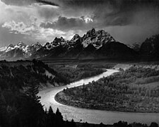 Grand Teton National Park, by Ansel Adams