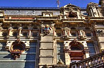 Detail of the exterior facing Riobamba Street