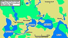 Map of the Waren-Nossentin area