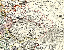 Eropa Tengah, 1138–1254, menunjukkanD Bohemiæ dan Moravia