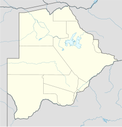 Tshimoyapula is located in Botswana