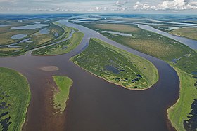 Бреховские острова около посёлка Носок