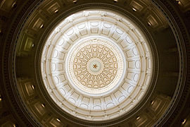 Cúpula desde el interior.