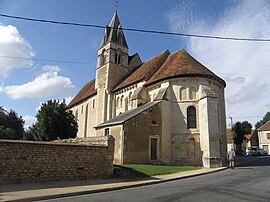 The church in Chalivoy-Milon