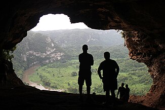 Río Grande de Arecibo from Cueva Ventana after it rained