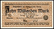 10 billion mark (11 Oct 1923)
