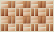 Double basket weave bond is just a way of laying brick, whether smooth or rough?