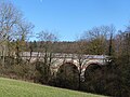 Viadukt der stillgelegten Katzbachbahn