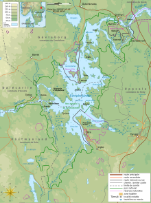 Topographic map of the park