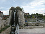 Aqueduct park in town's centre