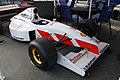 The 1991 FA12 Footwork driven by Michele Alboreto.