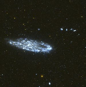 NGC 247 all'ultravioletto (GALEX)