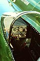 Cockpit du Green Monster, lors d'un transfert en Europe durant les années 1960.