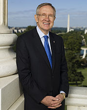 Former U.S. Senator Harry Reid, former Senate Majority Leader
