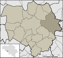 Location of Havré in Mons