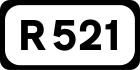 R521 road shield}}