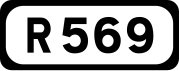 R569 road shield}}