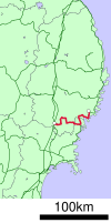 System map of the Ōfunato Line