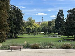 Vue sur la colonne des Girondins.