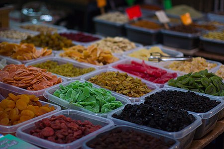 Foods for sale in Jerusalem