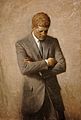 Official Presidential portrait of John F. Kennedy painted by Shikler.
