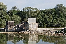 Kugelfang-Wehr (Foto von 2011)